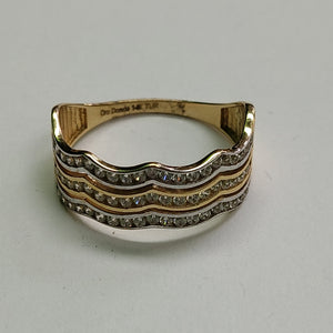 ANILLOS DAMA ORO 14K 2.3 (NUEVO)