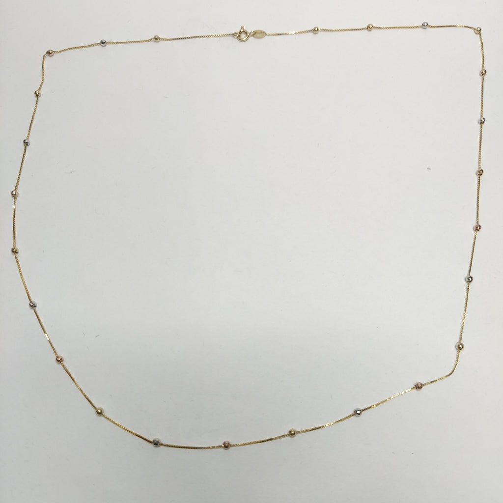 CADENA ORO 14 K 3,20 GRMS (SEMINUEVO)