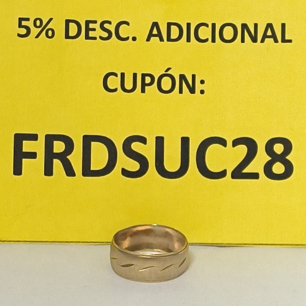 ARGOLLA ORO 10 K 2.4 GRMS (SEMINUEVO)