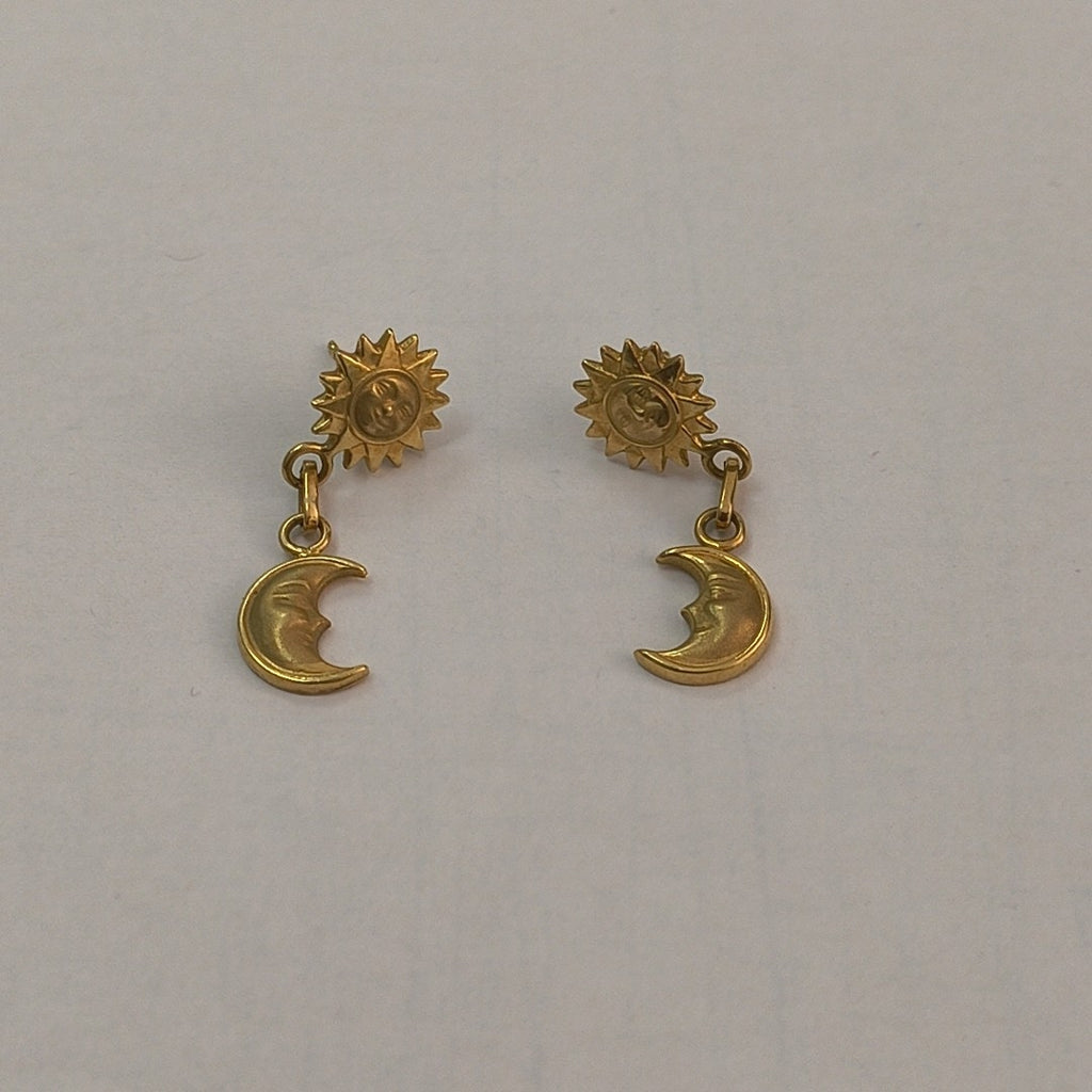 ARETES PAR ORO 14 K 3.3 GRMS (SEMINUEVO)