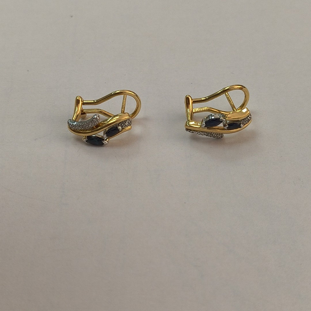 ARETES PAR ORO 14 K 4,90 GRMS (SEMINUEVO)