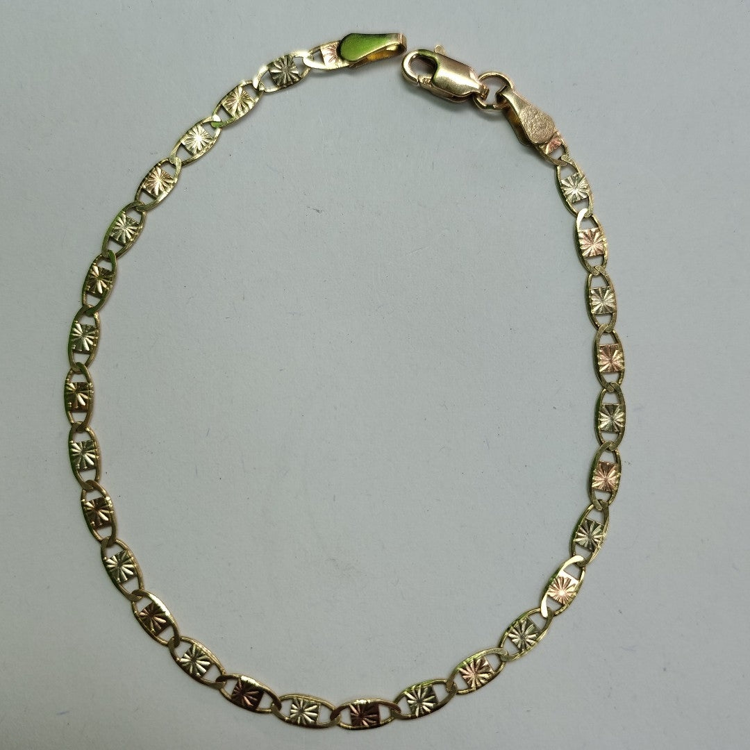 PULSERA MARINERA 3.3G 21 CM 14K (NUEVO)