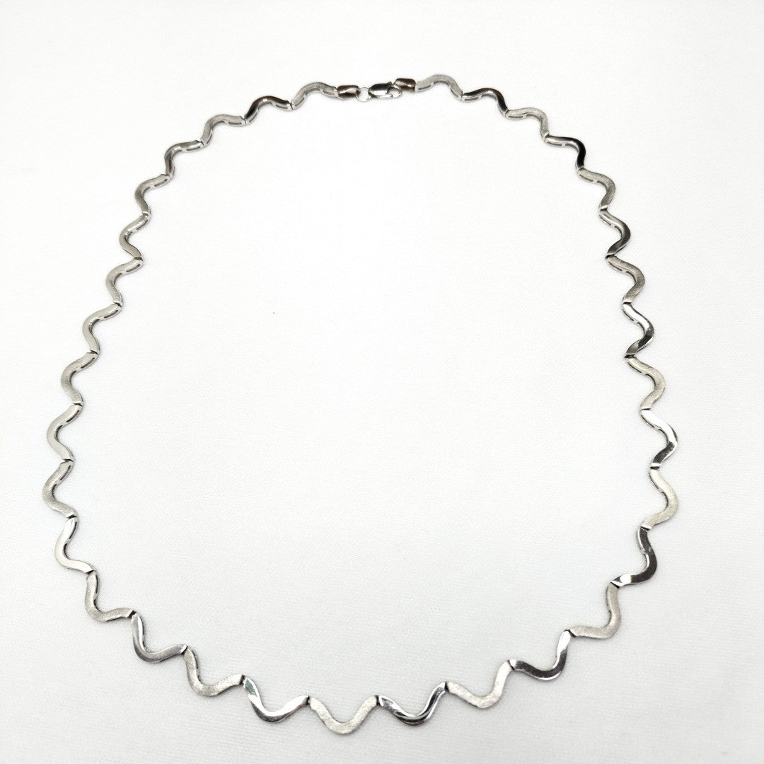GARGANTILLA ORO, ORO BLANCO 14 K 11.2 GRMS (SEMINUEVO)