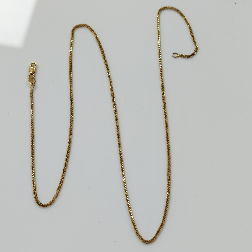 CADENA ORO 14 K 2.4 GRMS (SEMINUEVO)