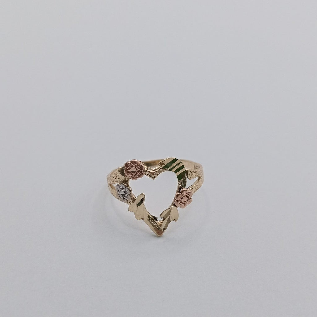 ANILLITO ORO COMBINADO 14 K 1,70 GRMS (SEMINUEVO)