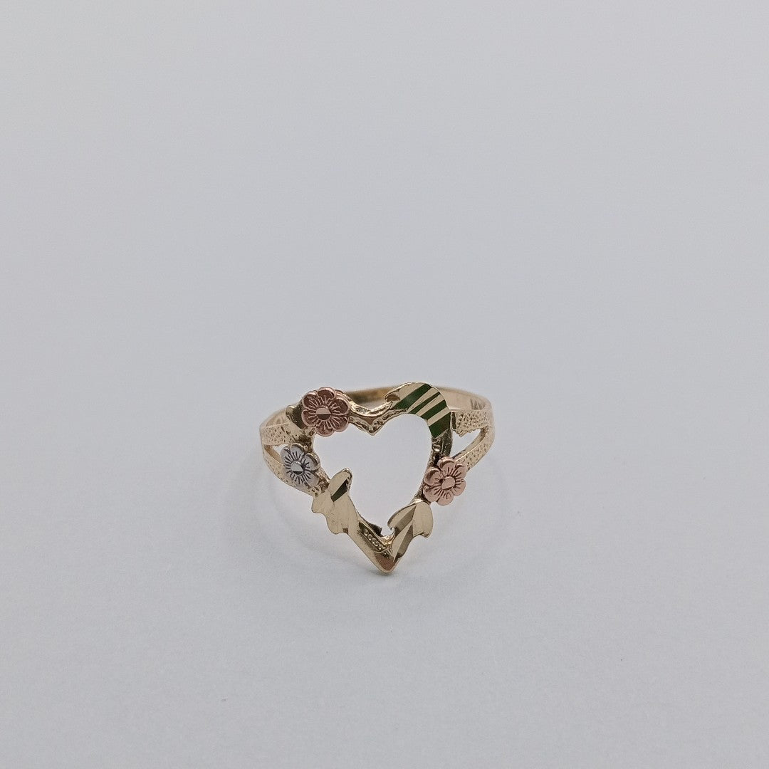 ANILLITO ORO COMBINADO 14 K 1,70 GRMS (SEMINUEVO)