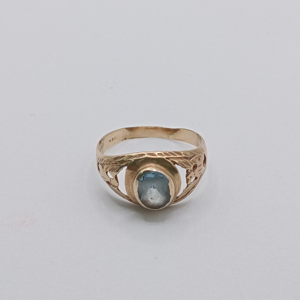 ANILLO ORO 10 K 2,70 GRMS (SEMINUEVO)