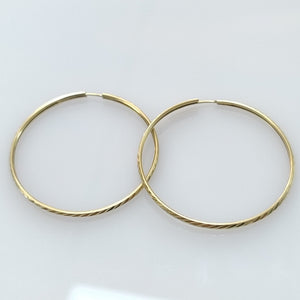 ARETES PAR ORO 14 K 1.7 GRMS (SEMINUEVO)