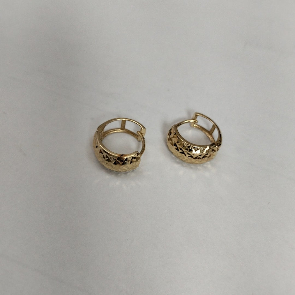 ARRACADAS PAR ORO 14 K 3.2 GRMS (SEMINUEVO)