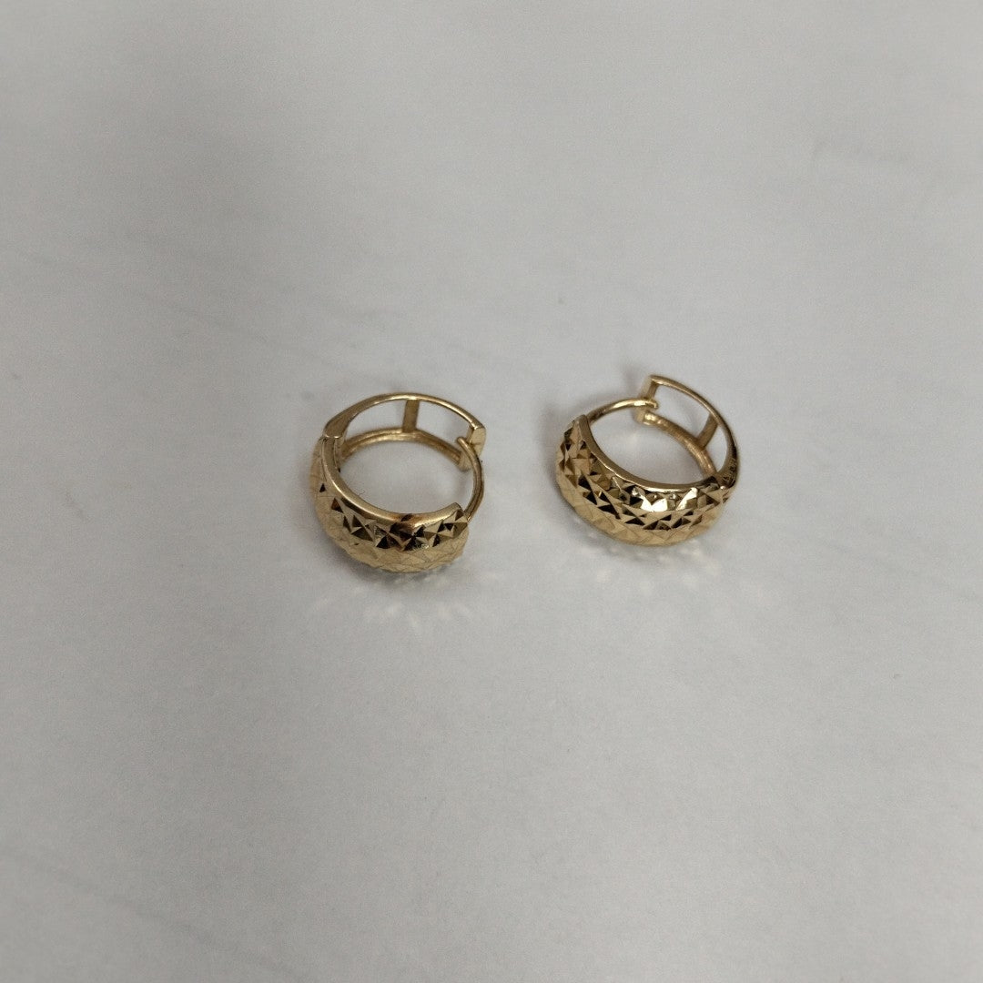 ARRACADAS PAR ORO 14 K 3.2 GRMS (SEMINUEVO)