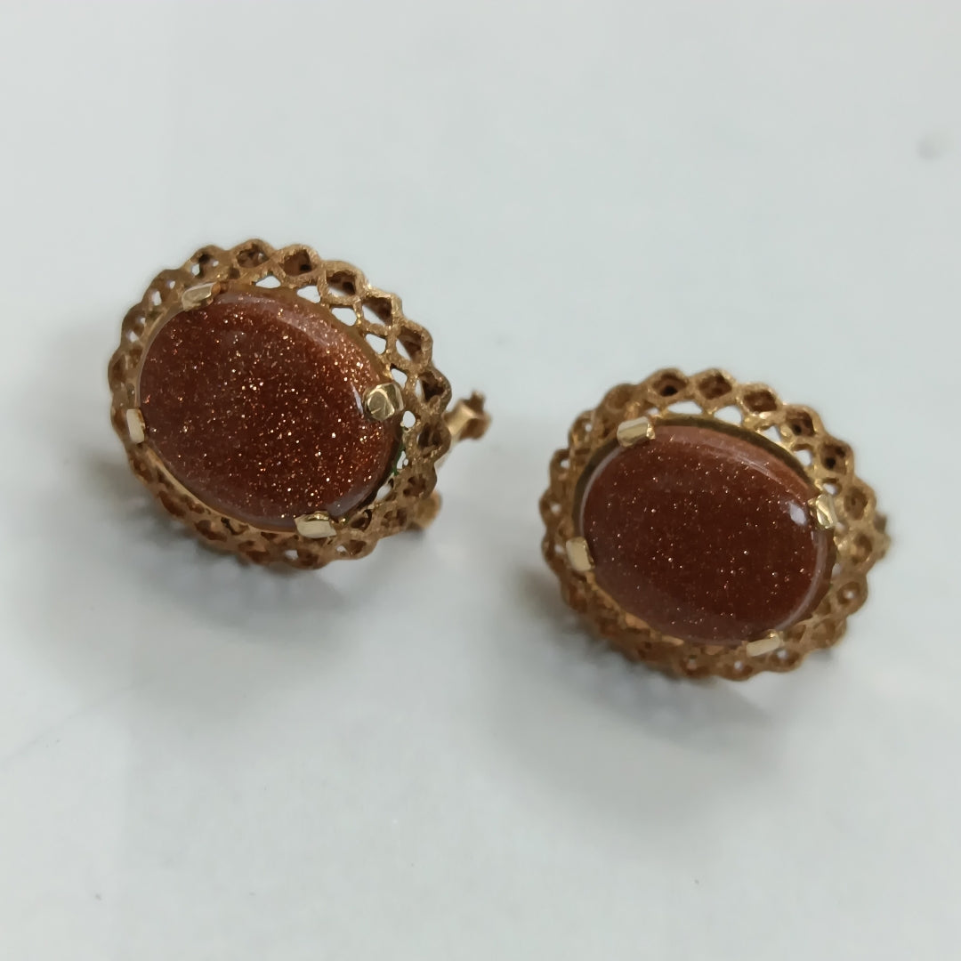 ARETES PAR ORO 14 K 5,50 GRMS (SEMINUEVO)