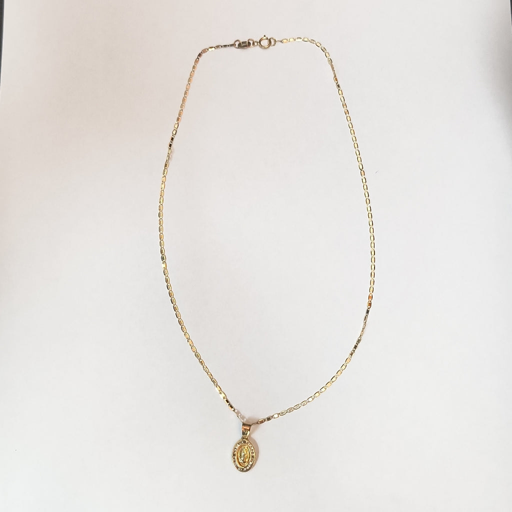 CADENA, DIJE ORO 10 K 1.9 GRMS (SEMINUEVO)