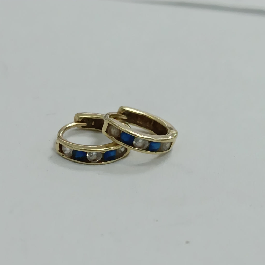 ARRACADAS PAR ORO 14 K 0.9 GRMS (SEMINUEVO)