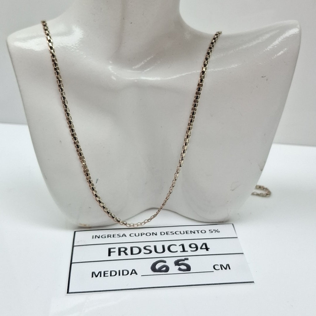 CADENA ORO 10 K 5,60 GRMS (SEMINUEVO)
