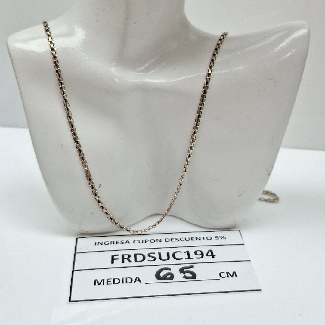 CADENA ORO 10 K 5,60 GRMS (SEMINUEVO)