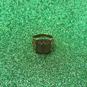 ANILLO ORO 10 K 4.4 GRMS (SEMINUEVO)