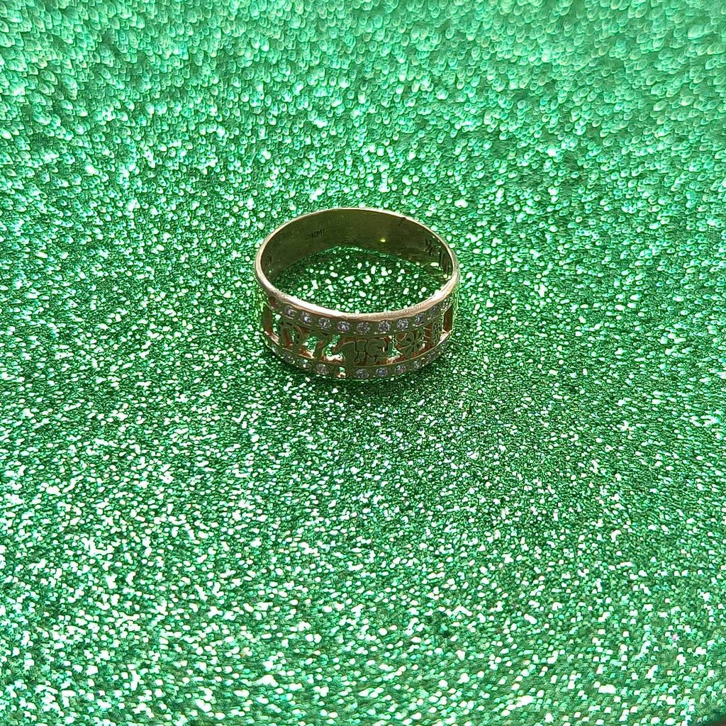 ANILLO ORO 10 K 4.9 GRMS (SEMINUEVO)