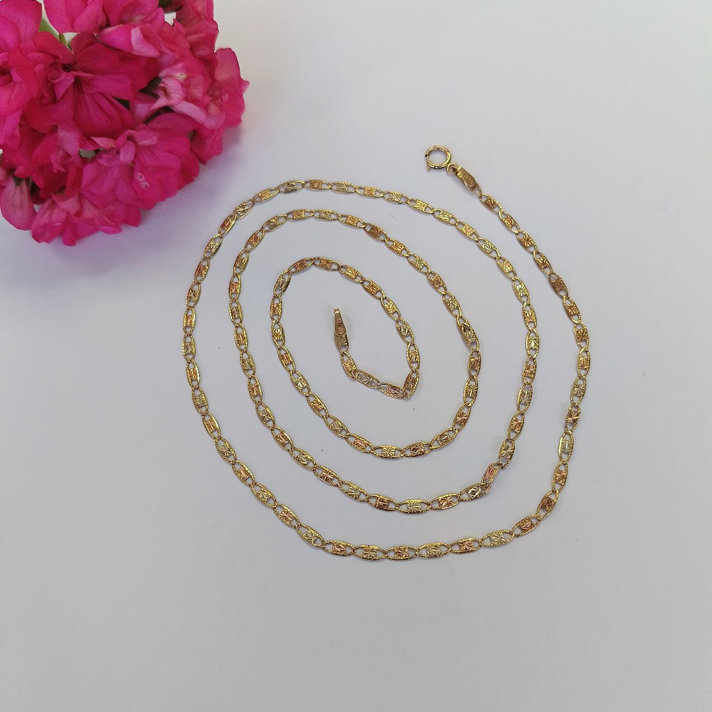 CADENA ORO,ORO COMBINADO 10 K 4,20 GRMS (SEMINUEVO)