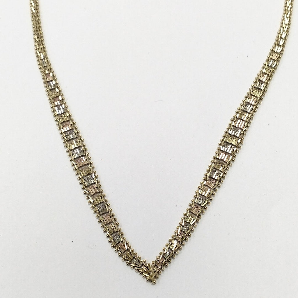 GARGANTILLA ORO 14 K 15.4 GRMS (SEMINUEVO)