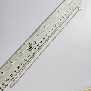 CADENA ORO 14 K 2.6 GRMS (SEMINUEVO)