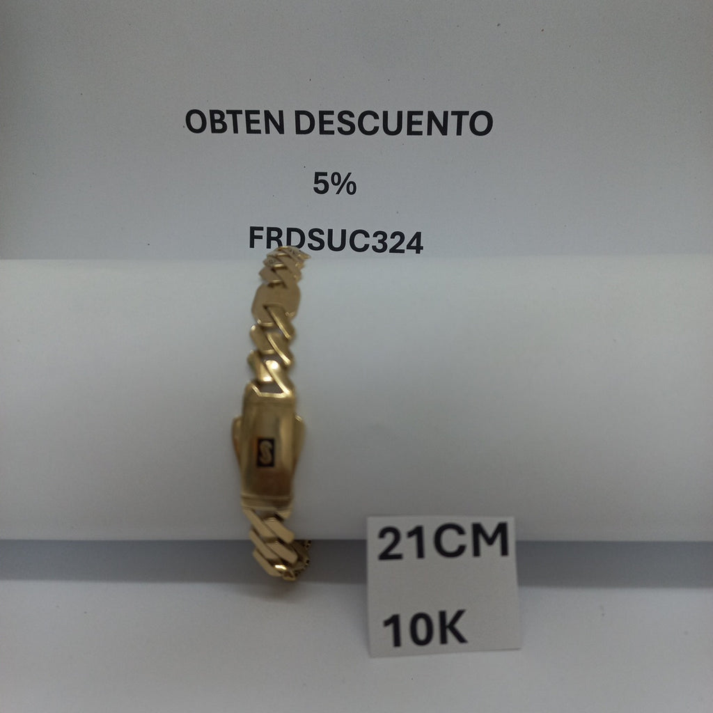 PULSERA ORO 10 K 11 GRMS (SEMINUEVO)