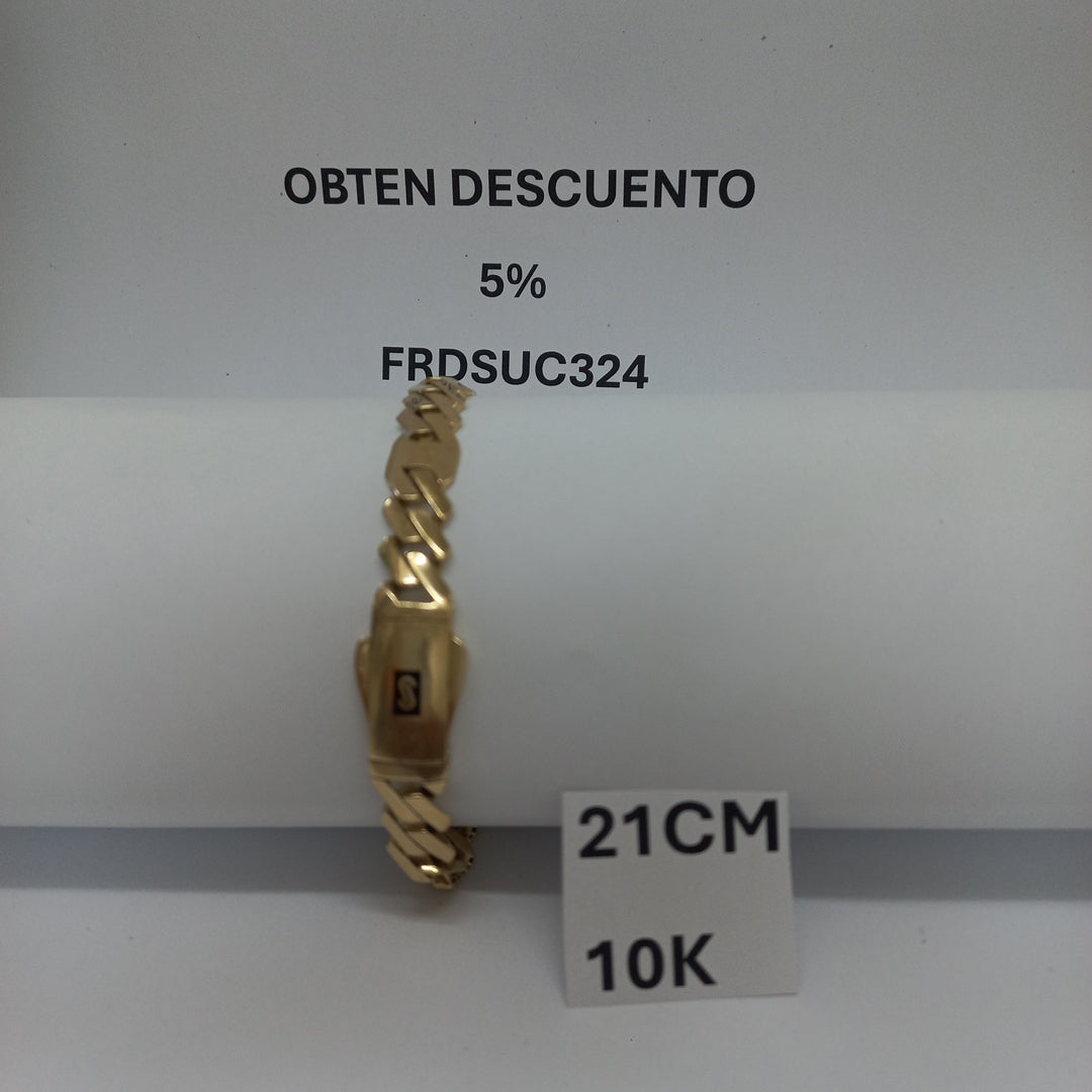PULSERA ORO 10 K 11 GRMS (SEMINUEVO)