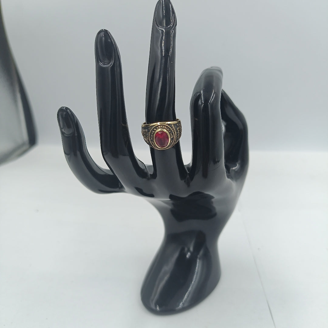 ANILLO DE GRADUACIÓN ORO 14 K 6.9 GRMS (SEMINUEVO)