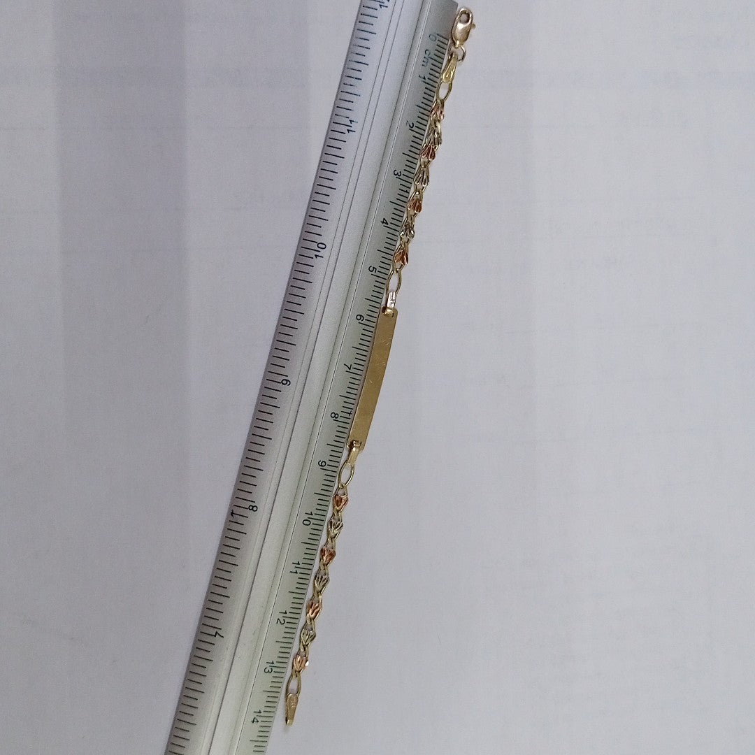 ESCLAVA ORO COMBINADO 10 K 2 GRMS (SEMINUEVO)