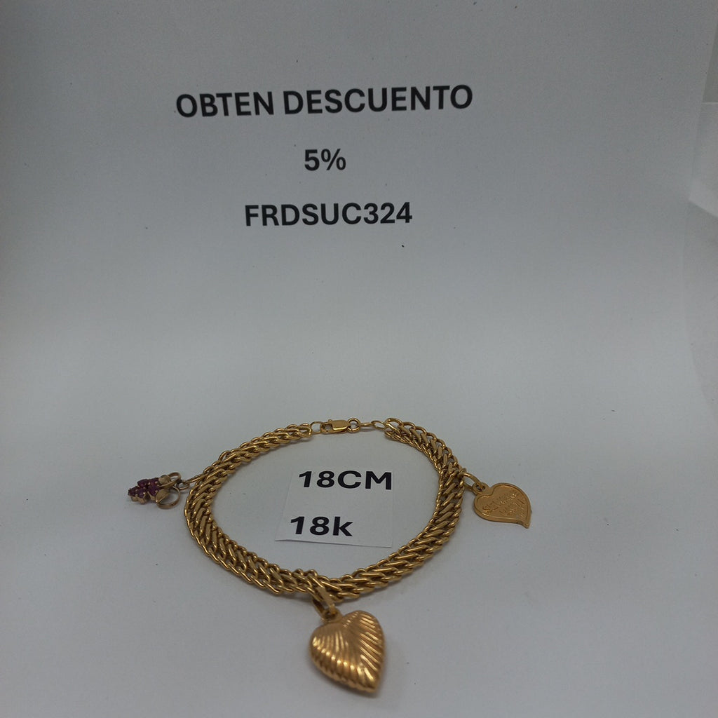 PULSERA ORO 18 K 10,30 GRMS (SEMINUEVO)