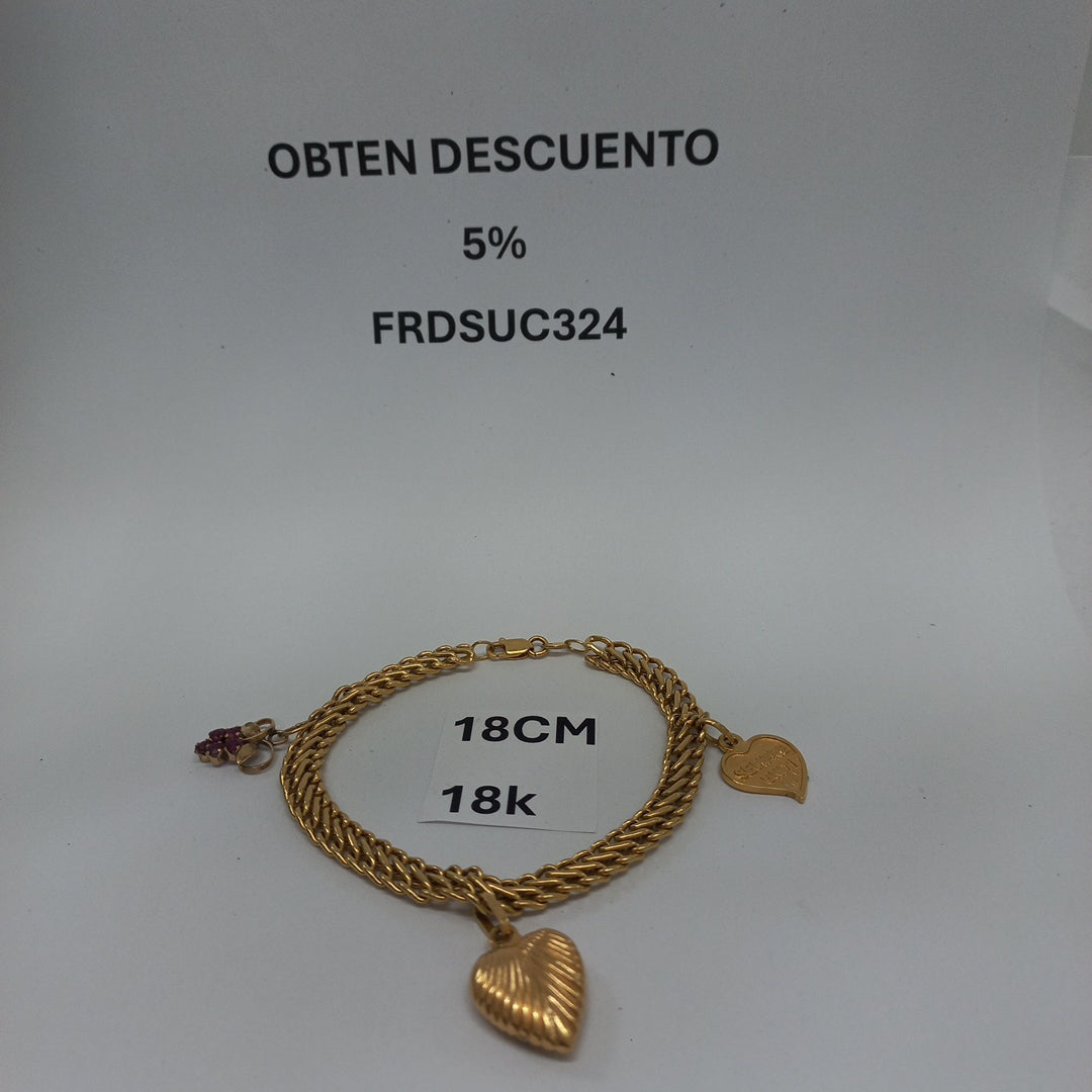 PULSERA ORO 18 K 10,30 GRMS (SEMINUEVO)