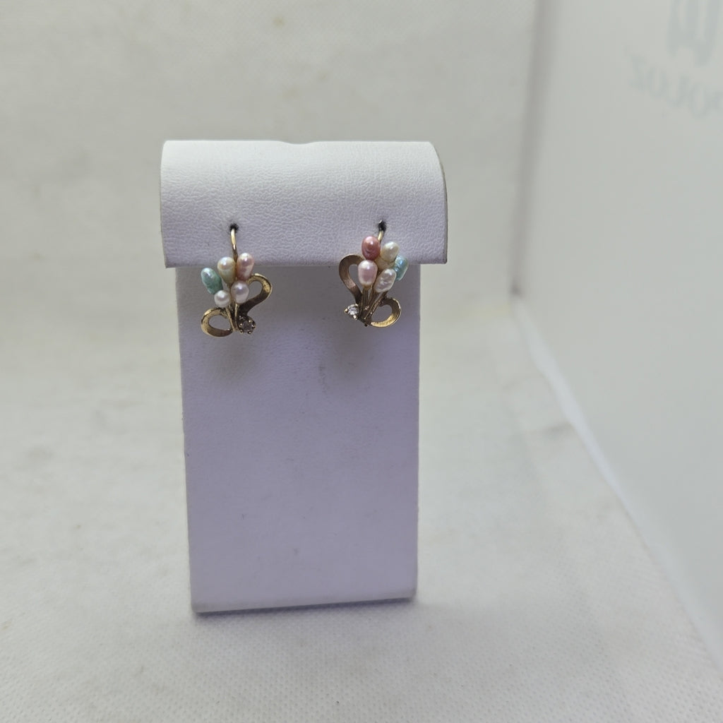 ARETES PAR ORO 10 K 2.8 GRMS (SEMINUEVO)