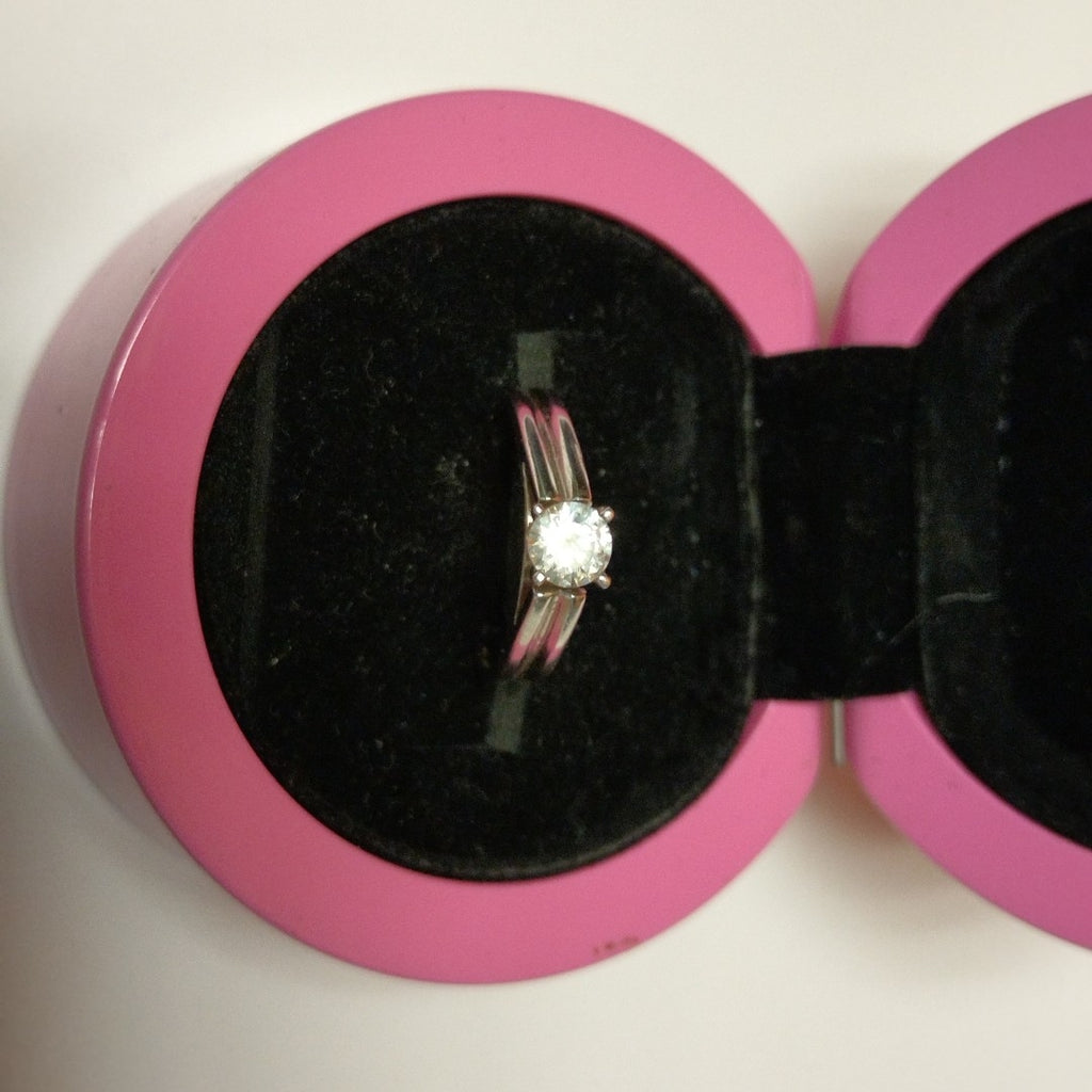 ANILLITO ORO BLANCO 14 K 3,30 GRMS (SEMINUEVO)