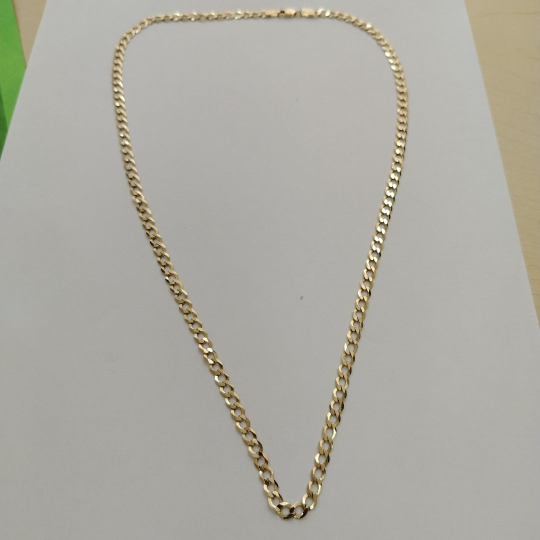 CADENA TEJIDO BARBADA 14.4G 60 CM (NUEVO)