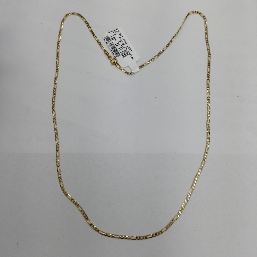 CADENA ORO, RODIADO 14 K 2.8 GRMS (SEMINUEVO)