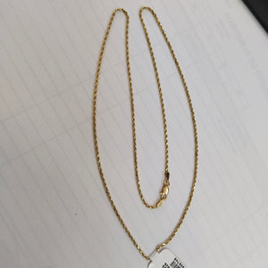 CADENA ORO 14K 4,10 GRMS (SEMINUEVO)