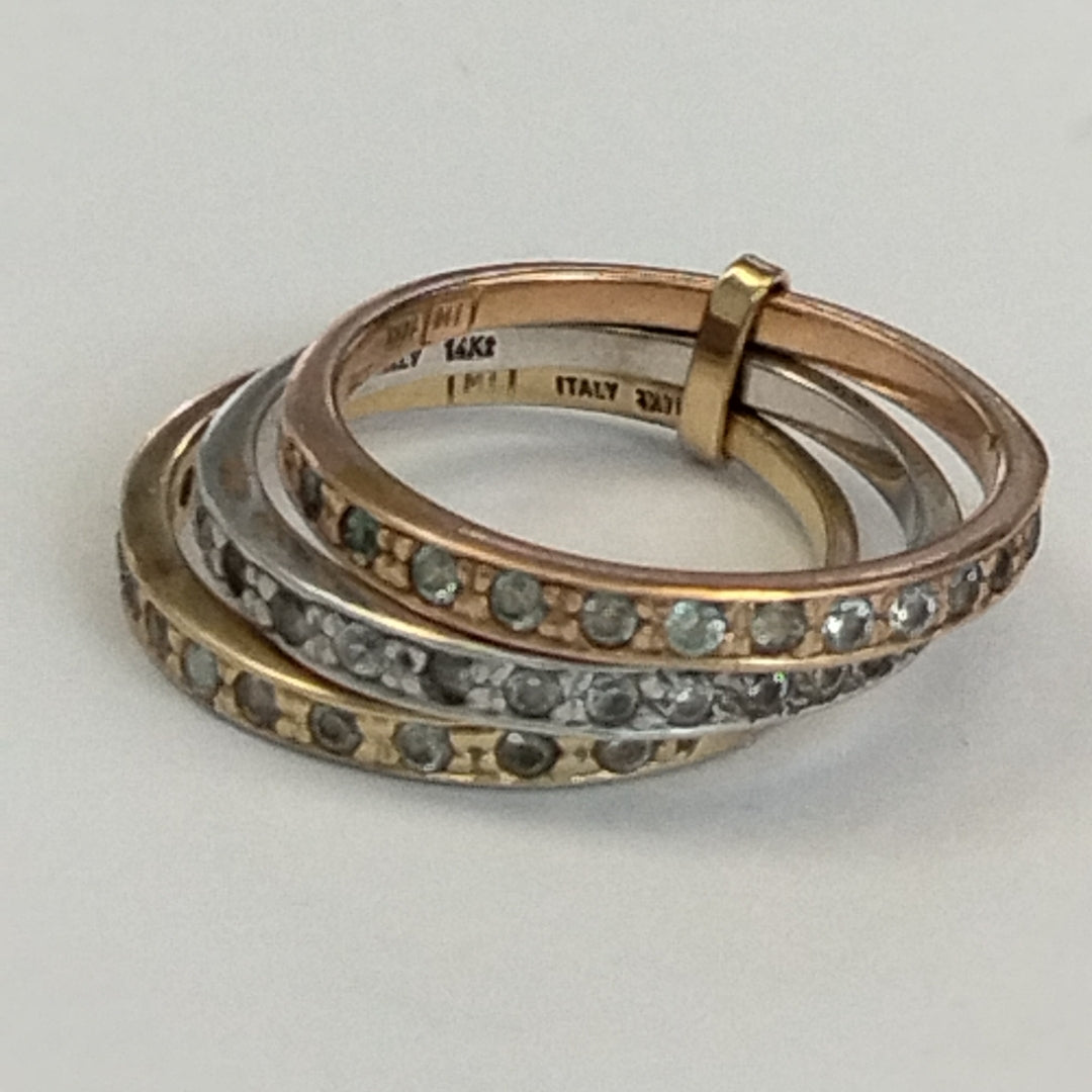 ANILLO ORO 14 K 4,60 GRMS (SEMINUEVO)