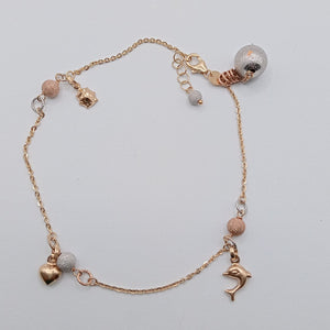 PULSERA ORO COMBINADO 14 K 5,50 GRMS (SEMINUEVO)
