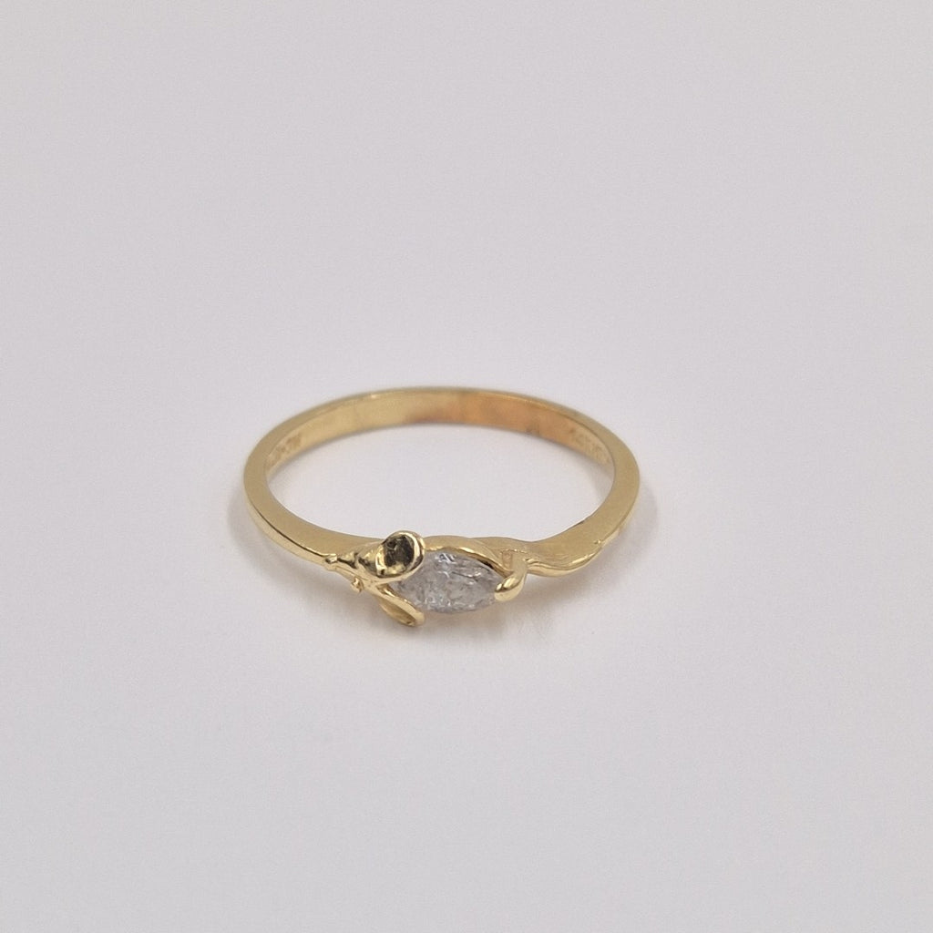 ANILLO ORO 14 K 1.6 GRMS (SEMINUEVO)