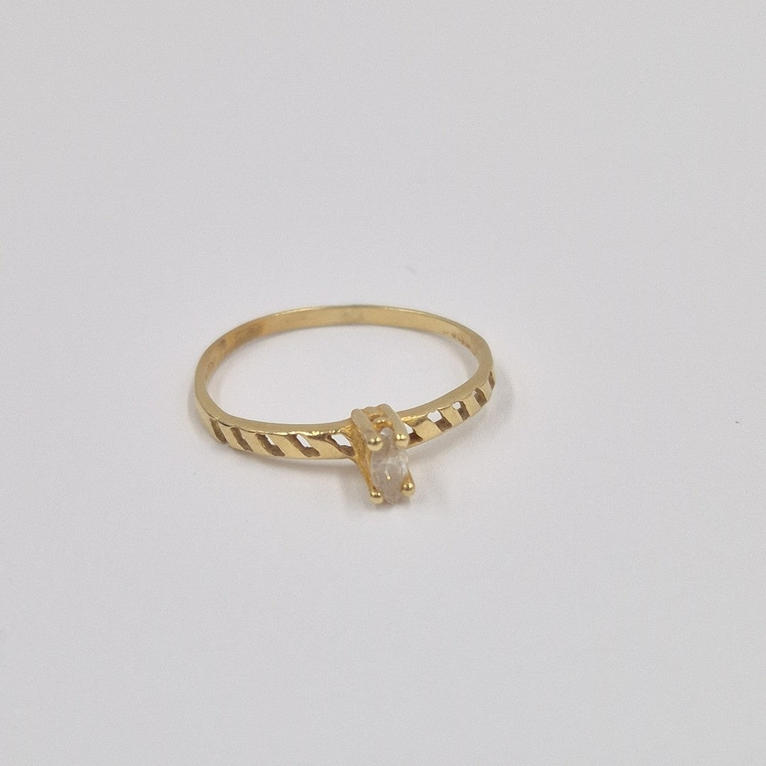 SOLITARIO ORO 14 K 1.2 GRMS (SEMINUEVO)