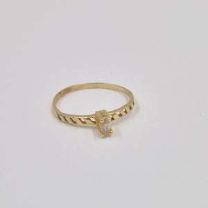 SOLITARIO ORO 14 K 1.2 GRMS (SEMINUEVO)