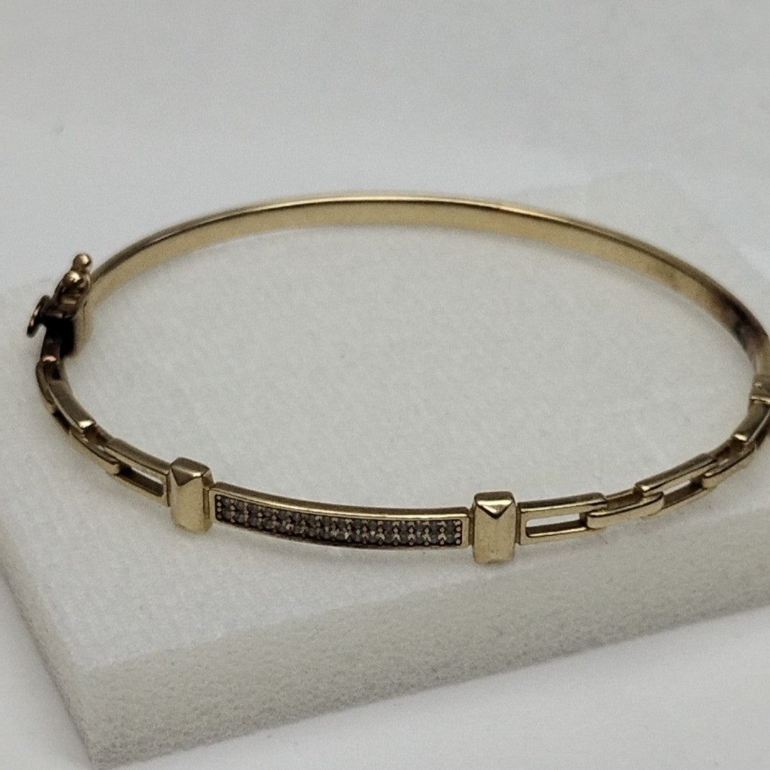 BRAZALETE ORO 10 K 6,40 GRMS (SEMINUEVO)