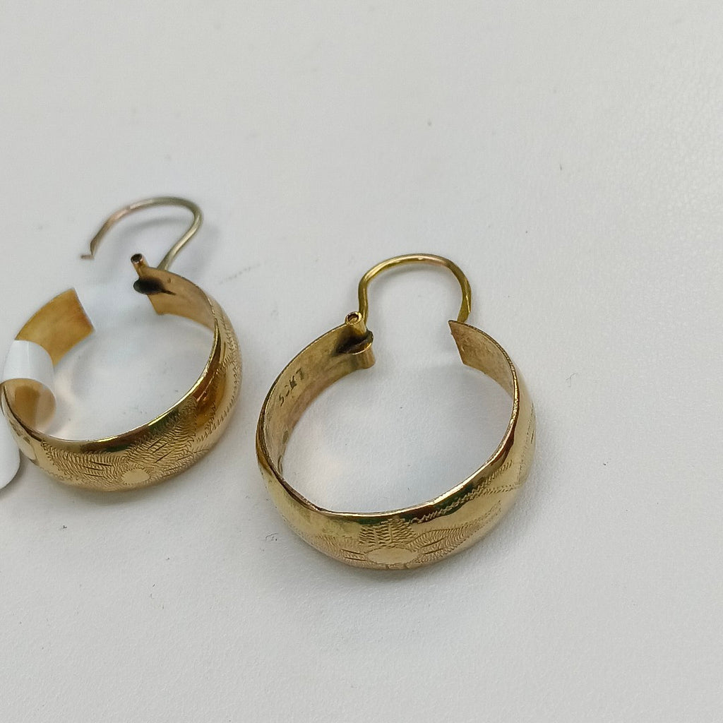 ARRACADAS PAR ORO 8 K 4,50 GRMS (SEMINUEVO)
