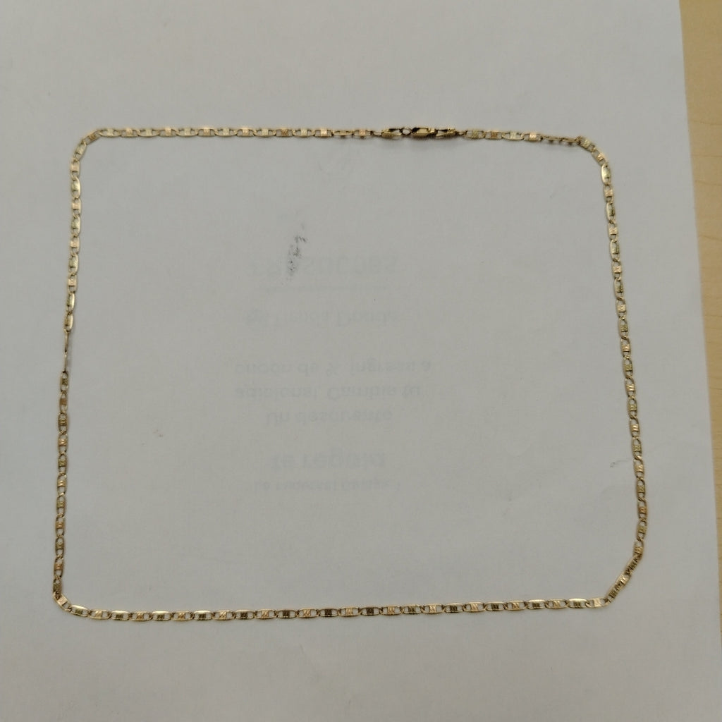 CADENA ORO, ORO COMBINADO 14 K 6.4 GRMS (SEMINUEVO)