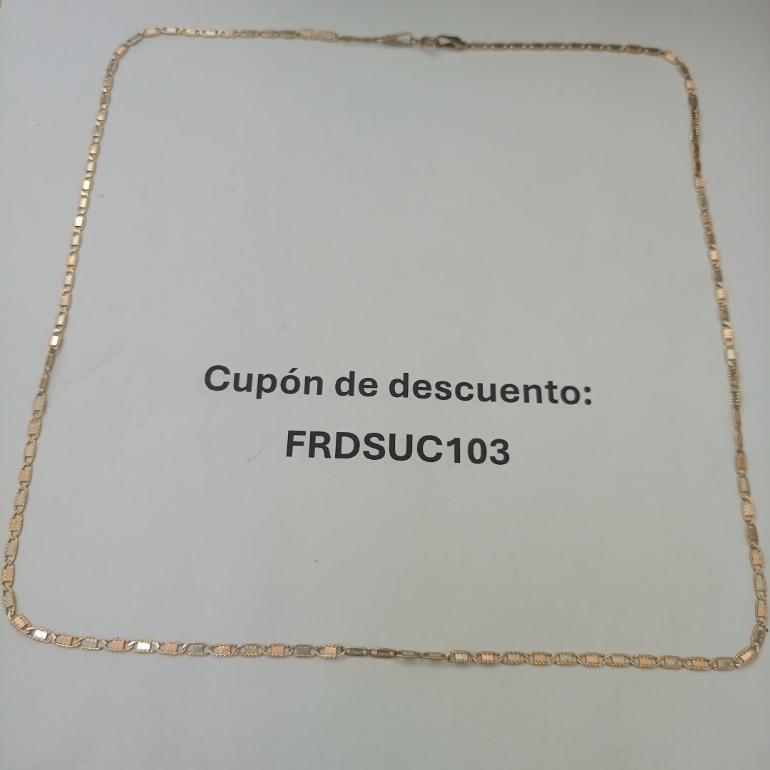 CADENA ORO 10 K 4.9 GRMS (SEMINUEVO)