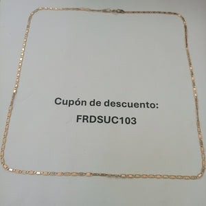 CADENA ORO 10 K 4.9 GRMS (SEMINUEVO)