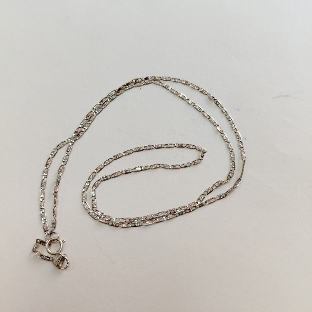 CADENA ORO COMBINADO 10 K 1.9 GRMS (SEMINUEVO)