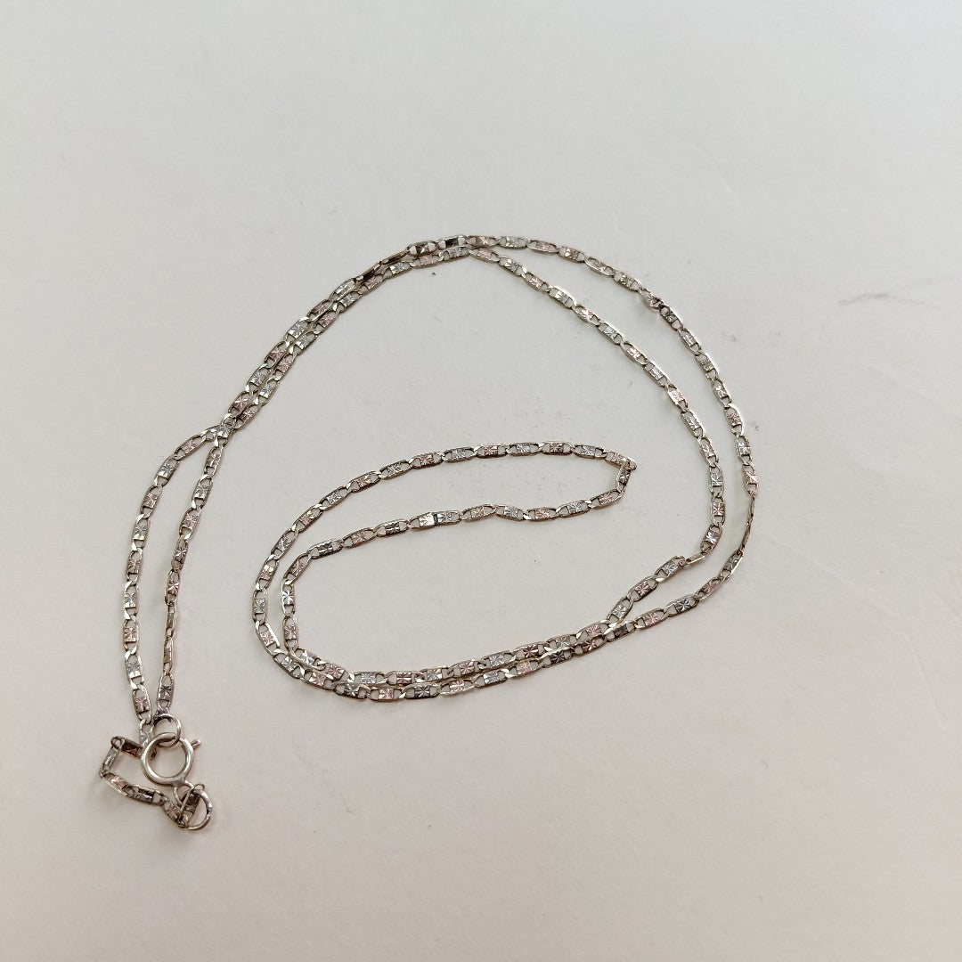 CADENA ORO COMBINADO 10 K 1.9 GRMS (SEMINUEVO)