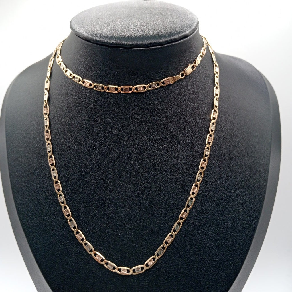 CADENA ORO COMBINADO 10 K 8,80 GRMS (SEMINUEVO)