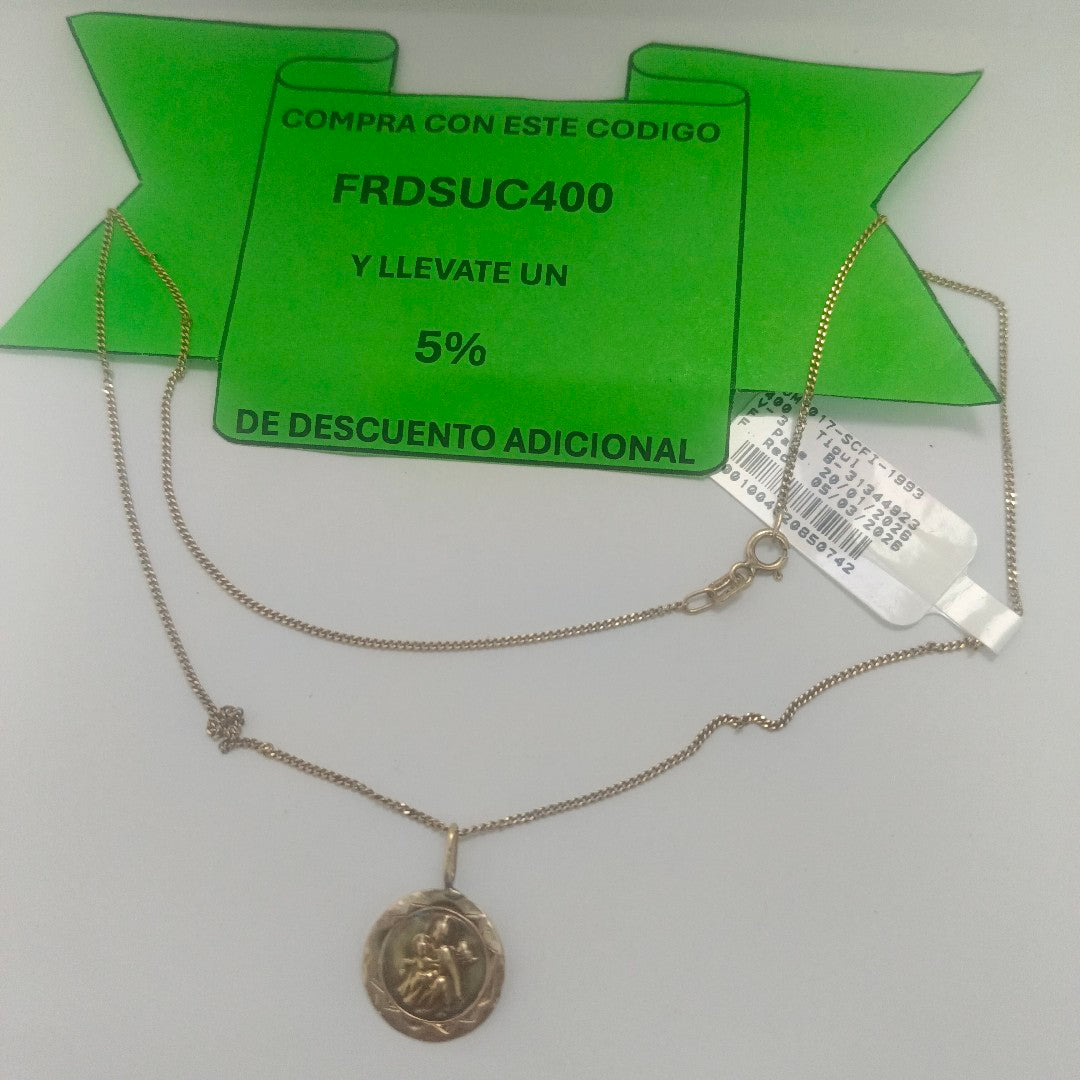 CADENA ORO 14 K 2.4 GRMS (SEMINUEVO)