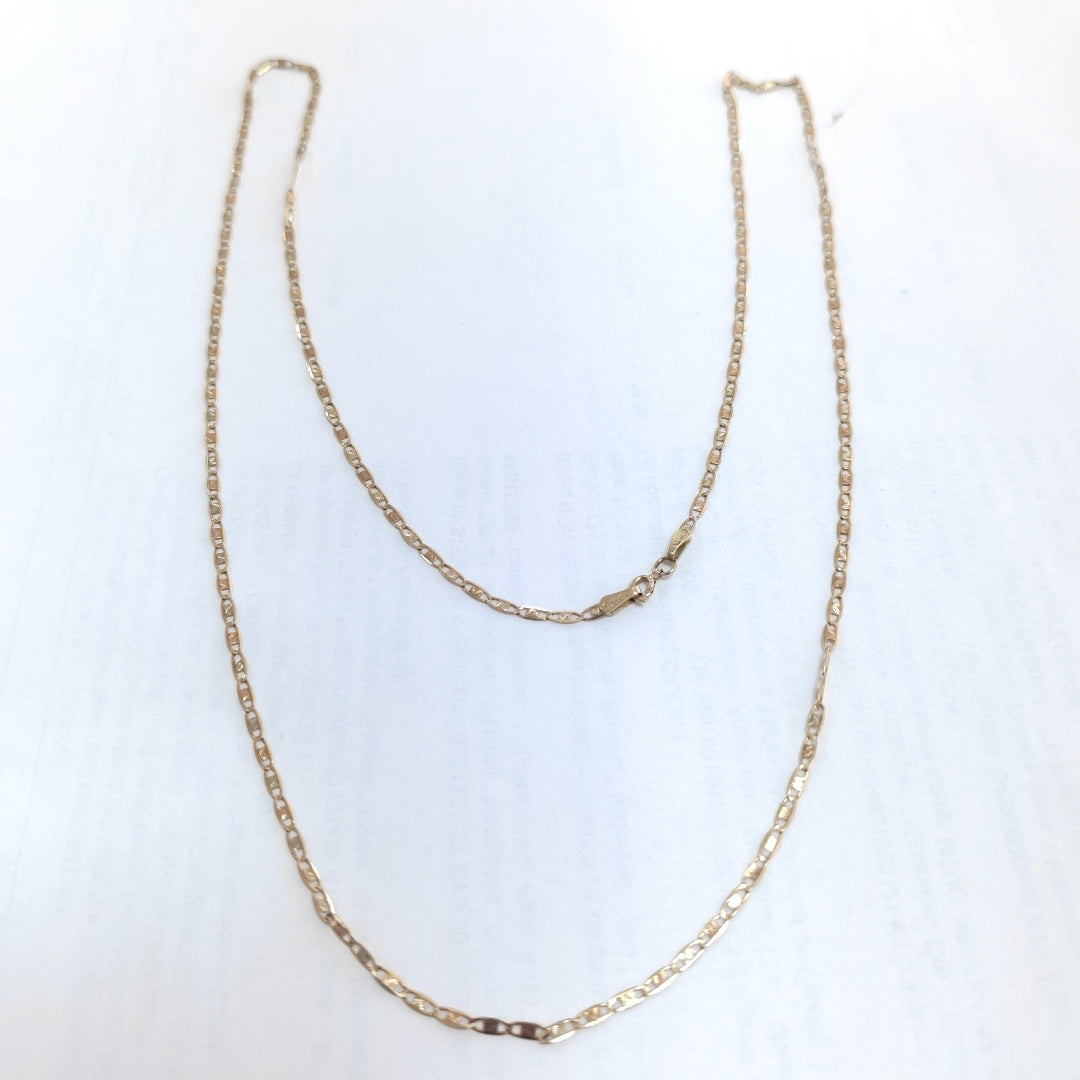 CADENA ORO 10 K 2,50 GRMS (SEMINUEVO)